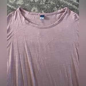 Old Navy Women’s Luxe Pink Long Sleeve Tee 2XL